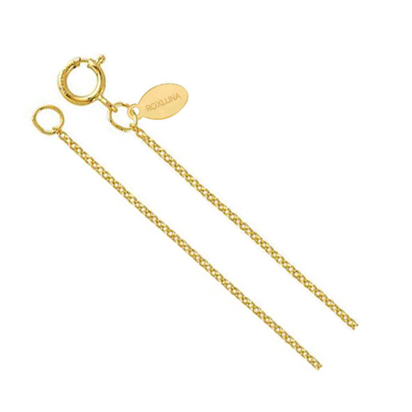 Gold Filled Plain Chain -18inch