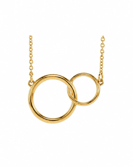 14ct Gold Love Link Necklace