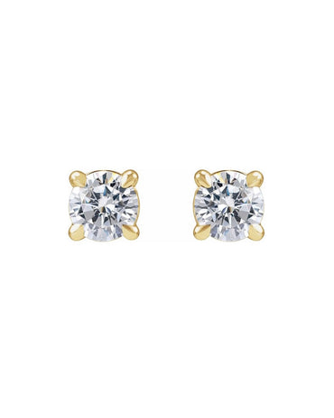 1/2 Carat Lab-Grown Diamond Stud Earrings