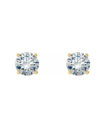 New! 1-2 Carat Lab Diamond Studs