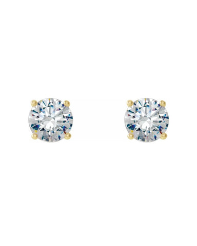 New! 1-2 Carat Lab Diamond Studs