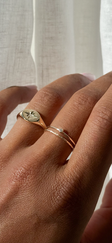 Diamond Stacking Ring