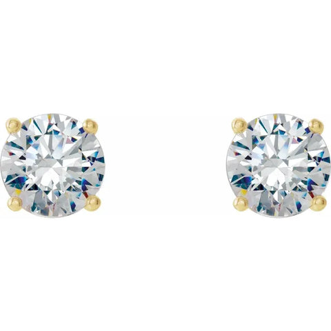 New! 2 Carat Lab Diamond Studs